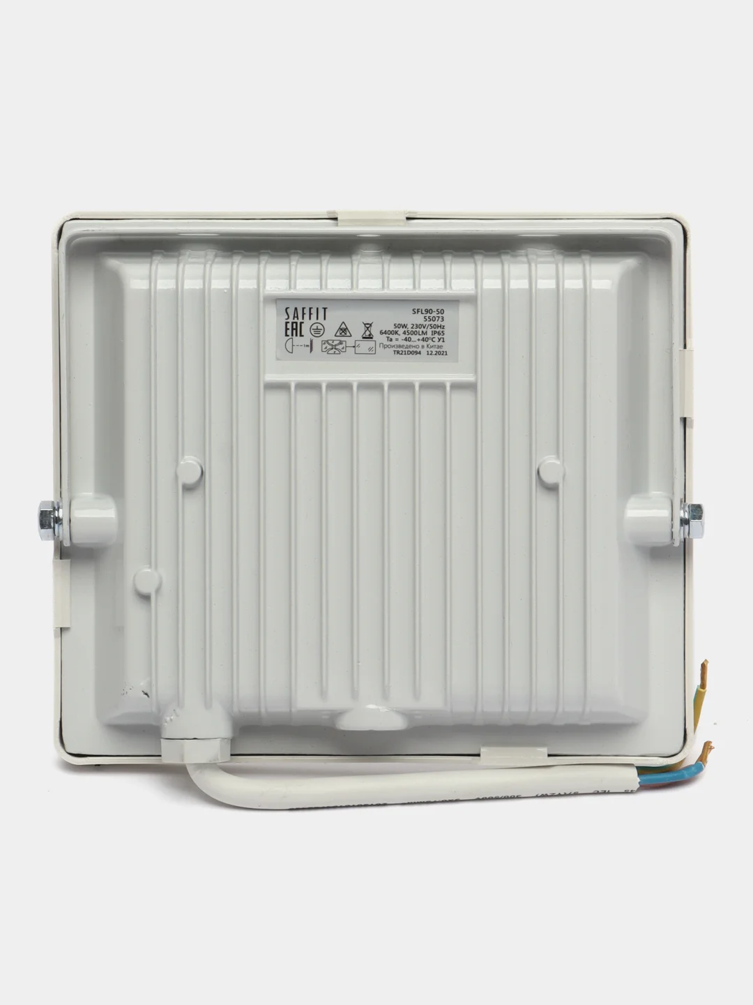 Прожектор светодиодный, 2835 SMD, 50W 6400K AC220V/50Hz IP65, белый,55073