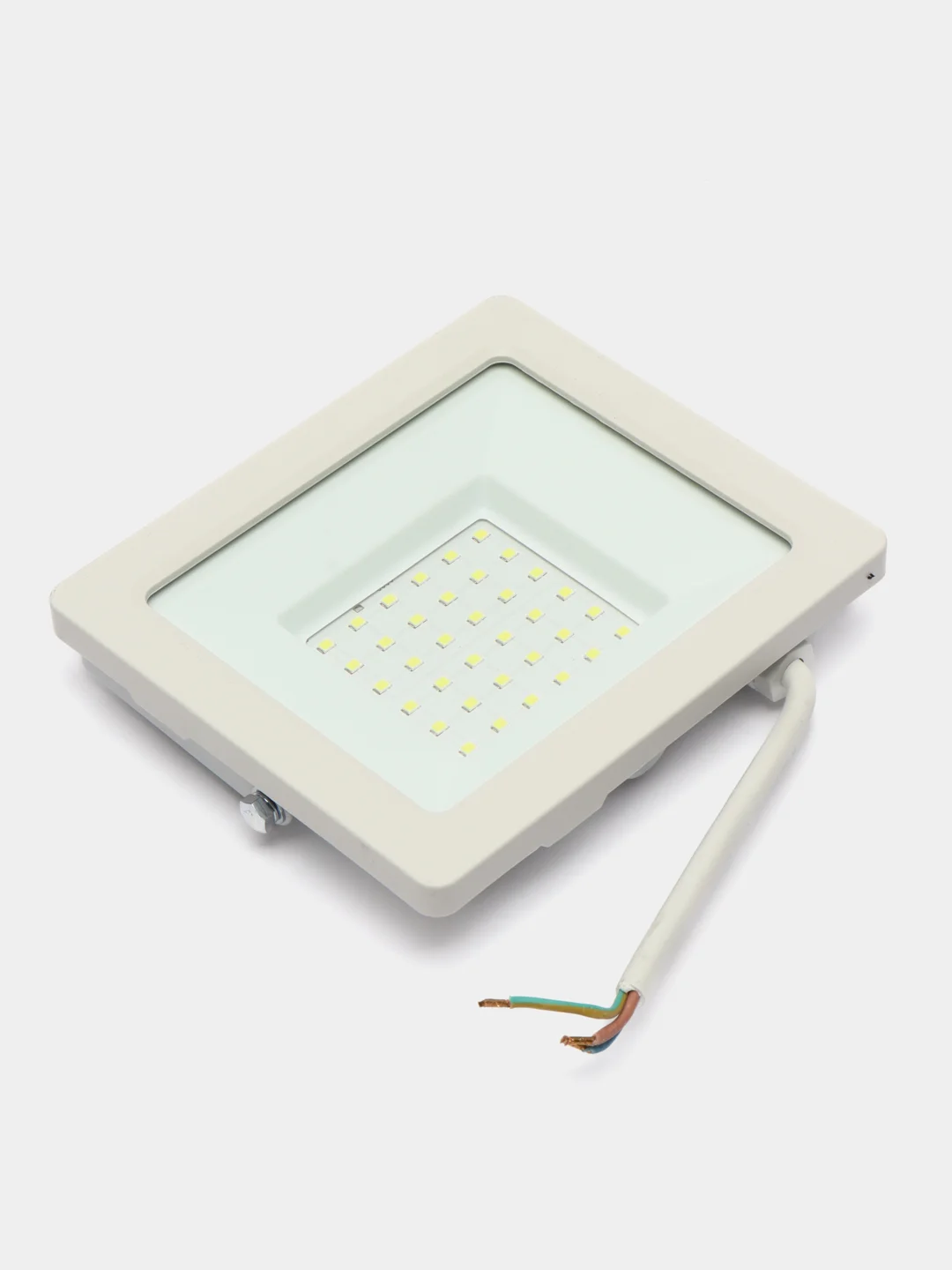 Прожектор светодиодный, 2835 SMD, 50W 6400K AC220V/50Hz IP65, белый,55073