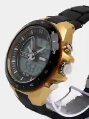 Золотой мужские наручные часы Skmei 1016