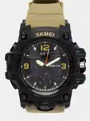 Хаки мужские наручные часы Skmei 1155B в подарочной упаковке