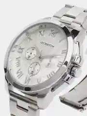 Серый металлик мужские наручные часы Ochstin 7242 с хронографом в подарочной упаковке