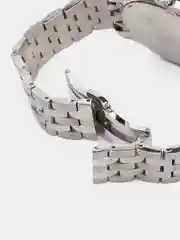 Серый металлик мужские наручные часы Ochstin 6005C с металлическим браслетом и календарём