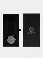 Серебряный мужские наручные часы Ochstin 6005B  в подарочной упаковке