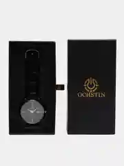 Серый металлик мужские наручные часы Ochstin 6015AG в подарочной упаковке