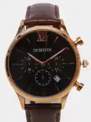 Шоколадный мужские наручные часы Ochstin 6129A с хронографом в подарочной упаковке