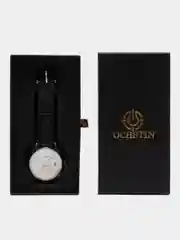 Серебряный мужские наручные часы Ochstin 6005D в подарочной упаковке