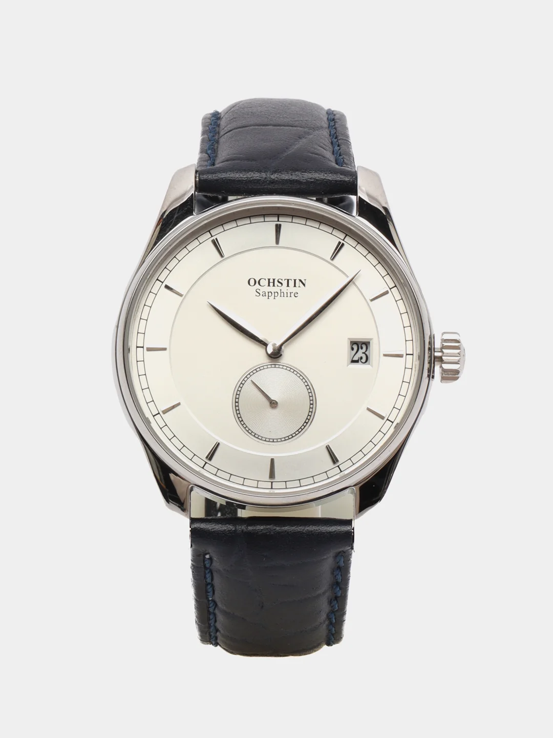 Серебряный мужские наручные часы Ochstin 6005D в подарочной упаковке
