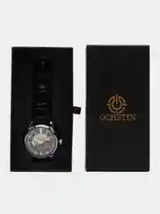 Серебряный мужские наручные часы Ochstin 7010A в подарочной упаковке