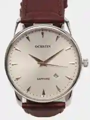 Серебряный мужские наручные часы Ochstin 6004B в подарочной упаковке