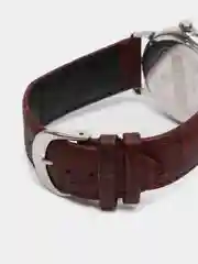 Серебряный мужские наручные часы Ochstin 6004B в подарочной упаковке