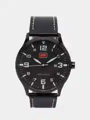 Черный мужские наручные часы Mini Focus MF0158G с календарём, в подарочной упаковке