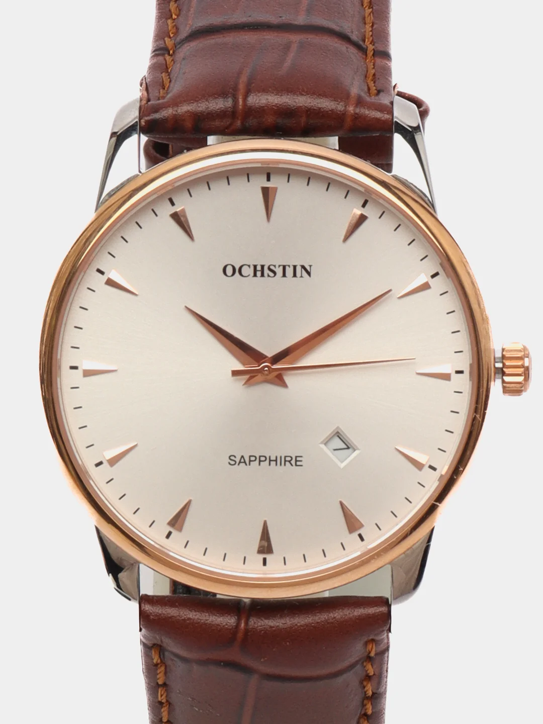 Бронзовый мужские наручные часы Ochstin 6004B в подарочной упаковке