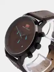 Коричневый мужские наручные часы Mini Focus MF0102G с хронографом, в подарочной упаковке