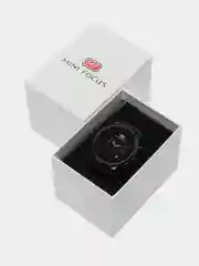 Черный мужские наручные часы Mini Focus MF0102G с хронографом, в подарочной упаковке