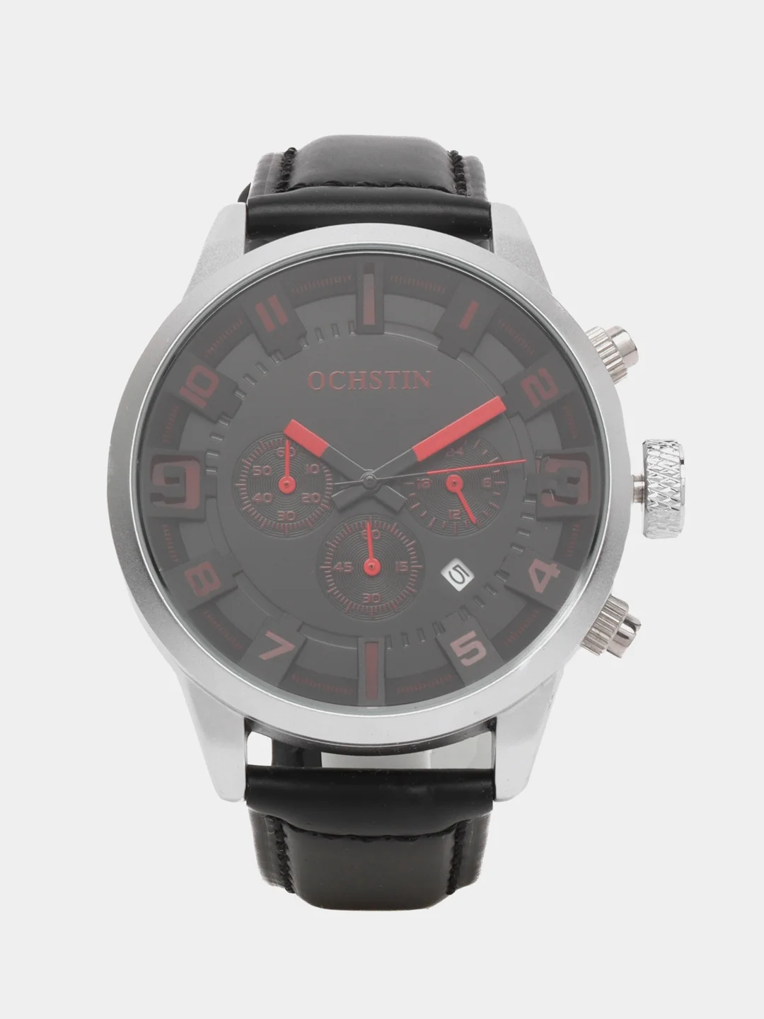 Красный мужские наручные часы Ochstin 6049A с хронографом в подарочной упаковке