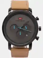 Угольный мужские наручные часы Mini Focus MF0102G с хронографом, в подарочной упаковке