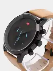 Угольный мужские наручные часы Mini Focus MF0102G с хронографом, в подарочной упаковке