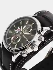 Хром мужские наручные часы Ochstin 7231 с хронографом в подарочной упаковке