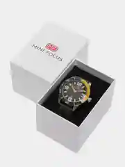 Оранжевый мужские наручные часы Mini Focus MF0155G с календарём, в подарочной упаковке