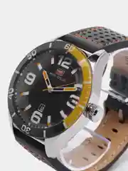 Оранжевый мужские наручные часы Mini Focus MF0155G с календарём, в подарочной упаковке
