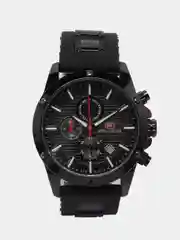 Черный мужские наручные часы Mini Focus MF0089G с хронографом, в подарочной упаковке