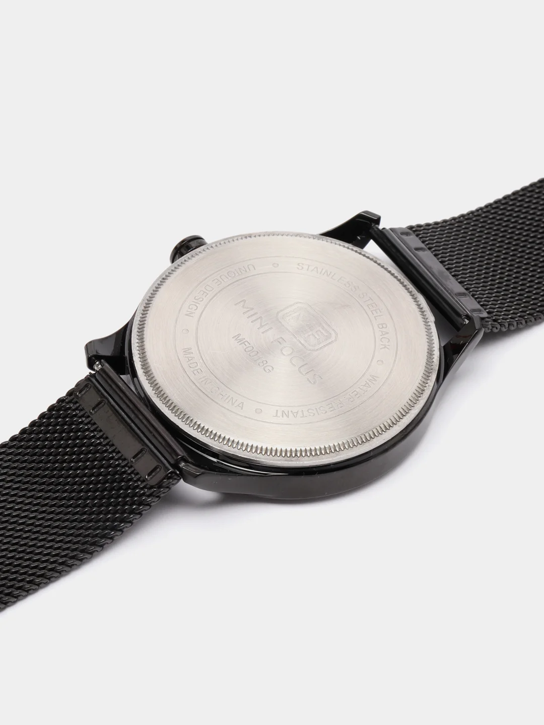 Серебряный мужские наручные часы Mini Focus MF0018G, в подарочной упаковке