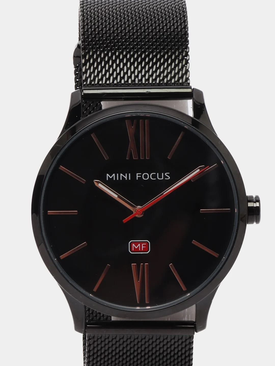 Серебряный мужские наручные часы Mini Focus MF0018G, в подарочной упаковке
