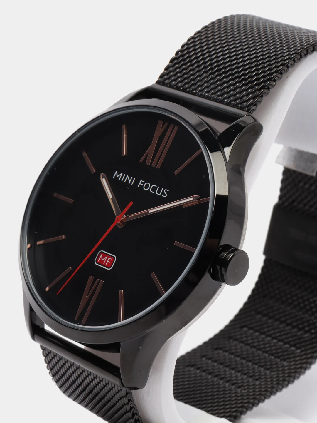 Серебряный мужские наручные часы Mini Focus MF0018G, в подарочной упаковке