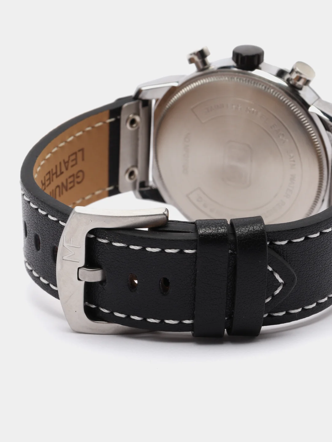 Серебряный мужские наручные часы Mini Focus MF0110G с хронографом, в подарочной упаковке