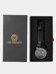 Коричневый мужские наручные часы Ochstin 6131B  с хронографом в подарочной упаковке