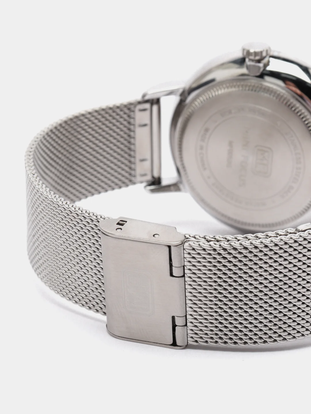 Серебряный мужские наручные часы Mini Focus MF0052G, с хронографом, в подарочной упаковке