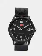 Хром мужские наручные часы Mini Focus MF0158G с календарём, в подарочной упаковке