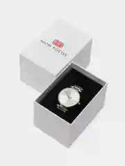 Серебряный женские наручные часы Mini Focus MF0031L в подарочной упаковке