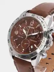Шоколадный мужские наручные часы Ochstin 6123A c хронографом в подарочной упаковке