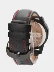 Черный мужские наручные часы Ochstin 6075B с хронографом в подарочной упаковке
