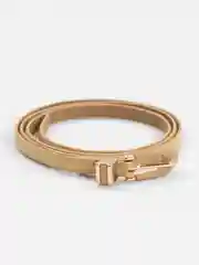 Бежевый ремень женский