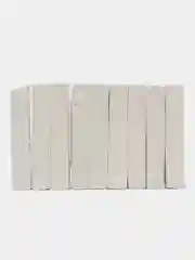 Мелки для рисования белые, 5 упаковок по 9 штук