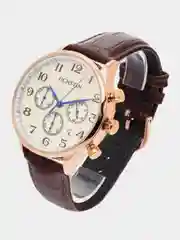 Коричневый мужские наручные часы Ochstin 6050E с хронографом в подарочной упаковке