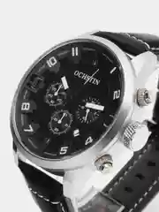 Рыжий мужские наручные часы Ochstin 6049A с хронографом в подарочной упаковке