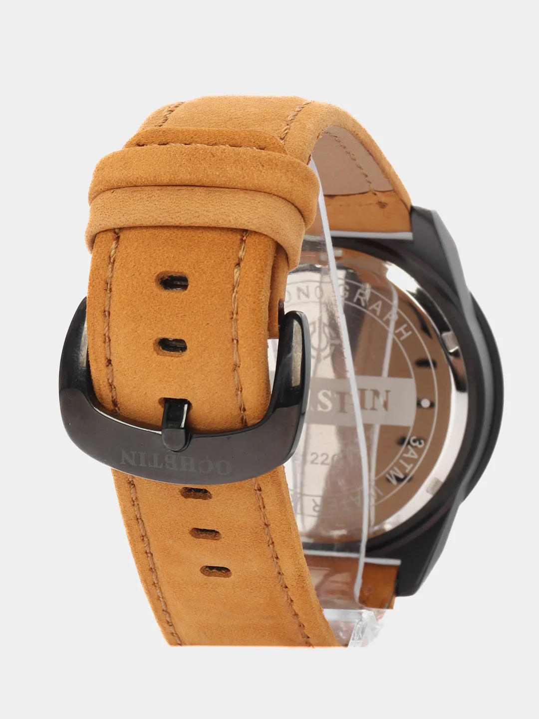 Коричневый мужские наручные часы Ochstin 6122A с хронографом в подарочной упаковке