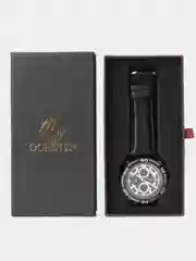 Черный мужские наручные часы Ochstin 6114A с хронографом в подарочной упаковке