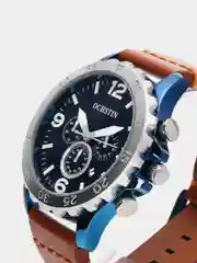 Карамельный мужские наручные часы Ochstin 6077B с хронографом в подарочной упаковке