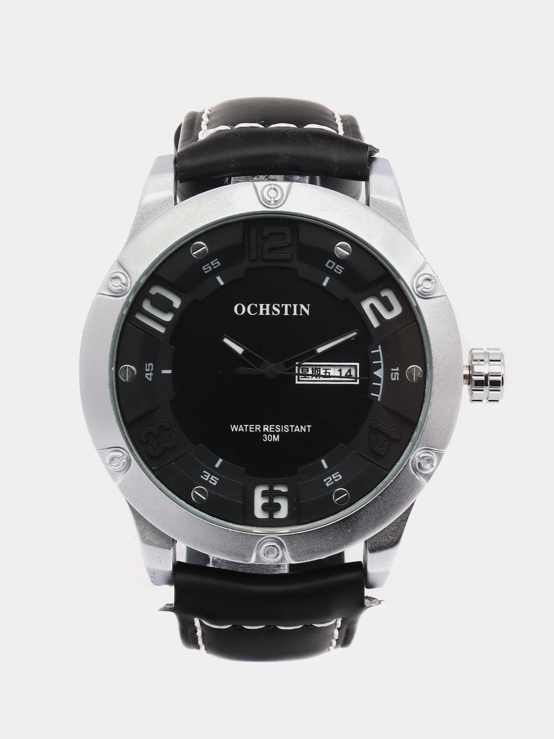 Черный мужские наручные часы Ochstin 6052A в подарочной упаковке