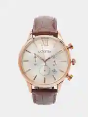 Серебряный мужские наручные часы Ochstin 6129A с хронографом в подарочной упаковке