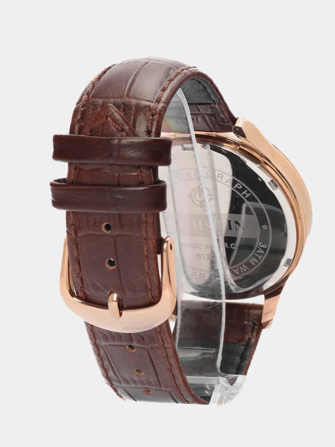 Серебряный мужские наручные часы Ochstin 6129A с хронографом в подарочной упаковке