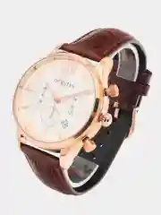 Серебряный мужские наручные часы Ochstin 6129A с хронографом в подарочной упаковке