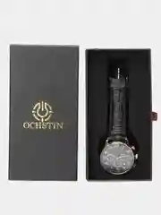 Золотой мужские наручные часы Ochstin 6050E с хронографом в подарочной упаковке