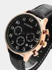 Золотой мужские наручные часы Ochstin 6050E с хронографом в подарочной упаковке