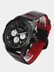Красный мужские наручные часы Ochstin 6116A с хронографом в подарочной упаковке