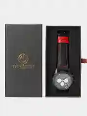 Красный мужские наручные часы Ochstin 6116A с хронографом в подарочной упаковке